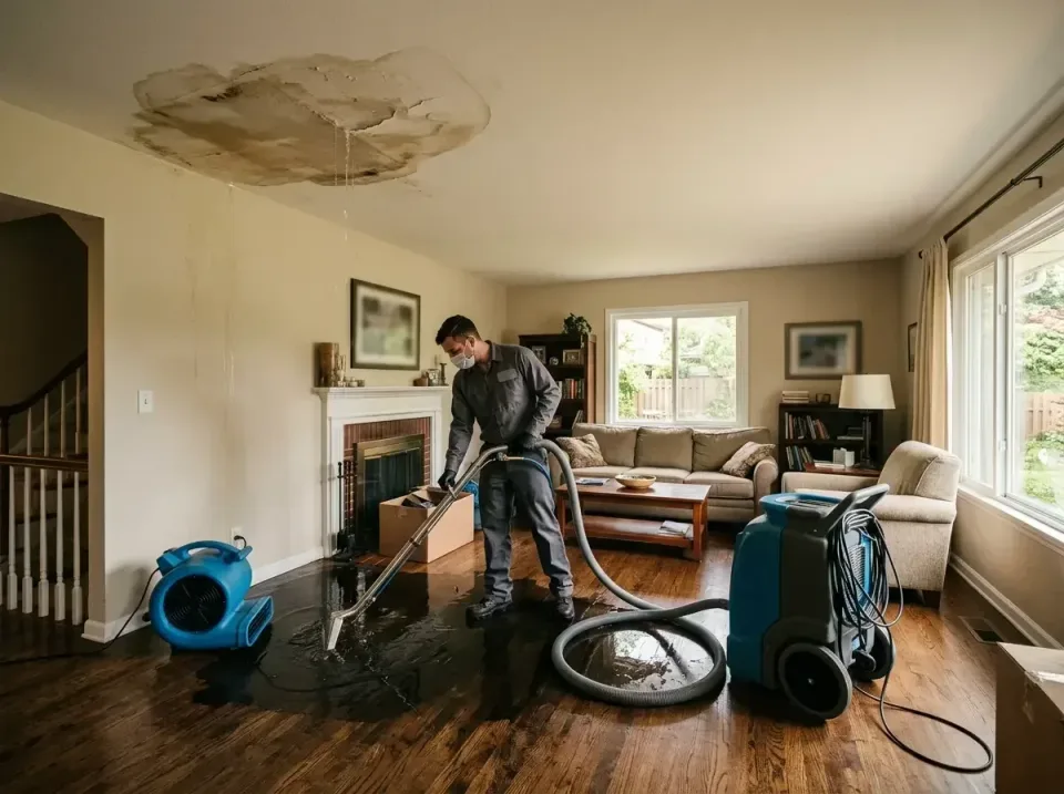 attic-pipe-burst-ceiling-drip-008 — frequently asked questions, Water Damage Restoration & Carpet Care in Imlay City, MI